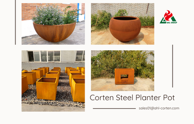 Corten Steel Planter